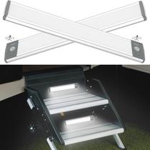 Luz de Escalón con Sensor de Movimiento LIGHTULIFE para RV, 10cm, Paquete de 2 Luz de Escalón con Sensor de Movimiento LIGHTULIFE para RV, 10cm, Paquete de 2