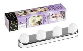 Luz De Espelho Camarim Led 4 Lâmpadas Portátil Studio Glow Luz De Espelho Camarim Led 4 Lâmpadas Portátil Studio Glow