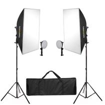 Luz De Estúdio Softbox 50X70 Iluminador Led Bivolt Shled