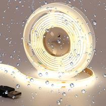 Luz de faixa LED KXZM DC 5V USB COB branca natural 4000K 2m Luz de faixa LED KXZM DC 5V USB COB branca natural 4000K 2m