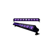 Luz de festa UV, barra de LED fluorescente, preta, ultravioleta, 43 cm