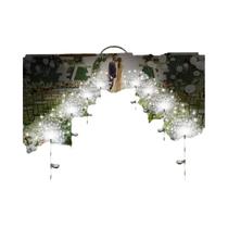 Luz De Fogos De Artifício Solar 200 LEDs Para Jardim Externo, Pátio, Gramado, Lâmpada Decorativa,