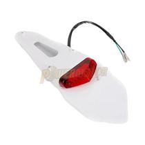 Luz De Freio Traseira LED 12V Para Motocicleta, Lanterna De Parada Para Dirt Bike, Trail, Supermoto,