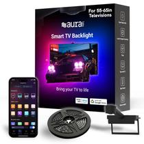 Luz de fundo de TV Aura Smart para TVs de 50-65 polegadas RGBMC LED Wi-Fi Luz de fundo de TV Aura Smart para TVs de 50-65 polegadas RGBMC LED Wi-Fi