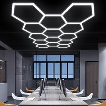 Luz de garagem LED Cezelux Hexagon 14 456W 6500K 50160lm Luz de garagem LED Cezelux Hexagon 14 456W 6500K 50160lm