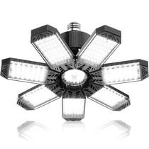 Luz de garagem LED HAPYLUMI 200W 20000LM 6500K com 7 painéis E26/E27 Luz de garagem LED HAPYLUMI 200W 20000LM 6500K com 7 painéis E26/E27