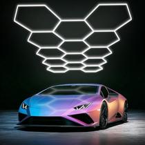 Luz de Garagem LZHOME Hexagonal 64500 lm 5000K Kit DIY