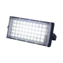 Luz de inundação impermeável ao ar livre, projetor refletor, foco spotlight, ip65, 50w, 220v, 240v