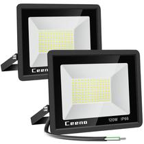 Luz de inundação LED Ceena 120W com fio 12000lm IP66 6000K