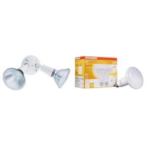Luz de inundação Lithonia Lighting Twin 300W com 2 LED Sylvania 9W