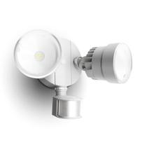 Luz de inundação LUTEC P6221W-PIR24 2000lm 18W 26 LED IP54 Branco