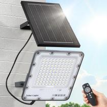Luz de inundação solar CNOIJUTS 200W 40000LM 6500K com IP66 remoto Luz de inundação solar CNOIJUTS 200W 40000LM 6500K com IP66 remoto