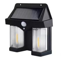 Luz De Led Arandela Solar Parede Rústica Sensor De Presença Bm-8529