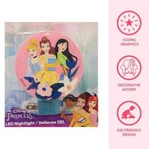 Luz de LED Noturna Inafantil p/ Tomada - Princesas Disney Luz de LED Noturna Inafantil p/ Tomada - Princesas Disney