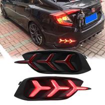 Luz de LED para Para-choque Traseiro Dreamseek Honda Civic 2016-2022 Luz de LED para Para-choque Traseiro Dreamseek Honda Civic 2016-2022