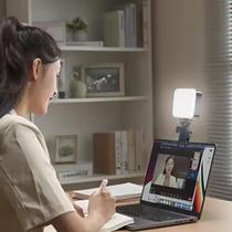 Luz de LED Portátil com Clipe Ajustável para Celular e Webcam Recarregável, Ideal para Gravações, Lives, Reuniões e Conteúdo para YouTube e Luz de LED Portátil com Clipe Ajustável para Celular e Webcam Recarregável, Ideal para Gravações, Lives, Reuniões e Conteúdo para YouTube e