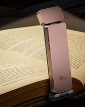 Luz de leitura 86lux Recarregável Clip-On LED rosa marrom Luz de leitura 86lux Recarregável Clip-On LED rosa marrom