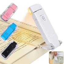 Luz De Leitura De Livros De Leds Brilho Ajustável USB Clip De Proteção Dos Olhos Portátil Bookmark Light Luz De Leitura De Livros De Leds Brilho Ajustável USB Clip De Proteção Dos Olhos Portátil Bookmark Light