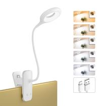 Luz de leitura LED com clipe HECDSTLY 25 modelos USB recarregável Luz de leitura LED com clipe HECDSTLY 25 modelos USB recarregável