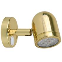 Luz de leitura Scandvik LED Brass 10-30V Luz de leitura Scandvik LED Brass 10-30V
