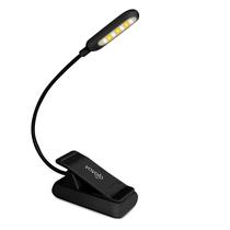 Luz de Leitura VAVOFO Recarregável com 7 LEDs e 9 Temperaturas de Cor (Preta) Luz de Leitura VAVOFO Recarregável com 7 LEDs e 9 Temperaturas de Cor (Preta)