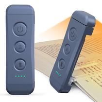 Luz de livro de leitura: Glocusent, USB, recarregável, 3 cores, 5 brilhos
