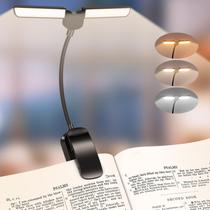 Luz de livro KaKinCa 18 LED recarregável com 3 temperaturas de cor Luz de livro KaKinCa 18 LED recarregável com 3 temperaturas de cor