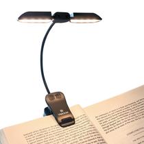 Luz de livro Vekkia 14 LED recarregável com 3 temperaturas de cor