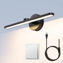 Luz de maquilhagem MantoLite 40cm LED 12W 3000K preta Luz de maquilhagem MantoLite 40cm LED 12W 3000K preta