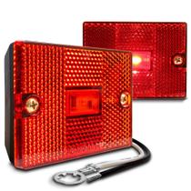 Luz de marcação lateral LED ONLINE LED STORE Refletor impermeável de 3x2 polegadas Luz de marcação lateral LED ONLINE LED STORE Refletor impermeável de 3x2 polegadas