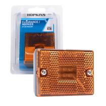 Luz de marcação lateral retangular âmbar Blazer International B423A 12V Luz de marcação lateral retangular âmbar Blazer International B423A 12V