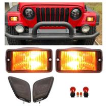 Luz de Marcador Lateral y Señales ECOTRIC para Jeep Wrangler TJ