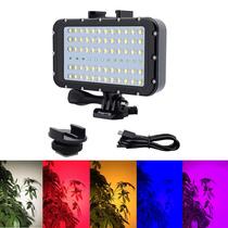 Luz de mergulho subaquática Suptig Video Lighting 72 LED para Gopro