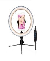 Luz De Mesa Ring Light Youtube Make Portátil