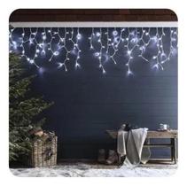 Luz de Natal Cascata 400 LED Branco - 10m BIVOLT - IP44 Luz de Natal Cascata 400 LED Branco - 10m BIVOLT - IP44