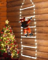 Luz de Natal Toodour LED de 0,76 m com Papai Noel 97 Cool White