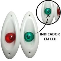 Luz de navegação bombordo boreste olho de tubarão ( par) Luz de navegação bombordo boreste olho de tubarão ( par)