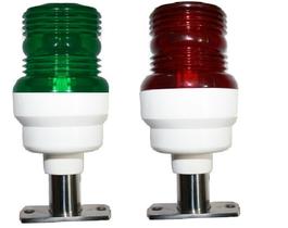 Luz de Navegação em Mastro Bombordo Boreste em Led 12v Luz de Navegação em Mastro Bombordo Boreste em Led 12v