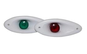 Luz De Navegação Led Olho De Tubarão P/ Barco - Branco