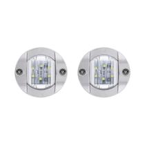 Luz De Navegação Marinha À Prova d'Água Com 6 LEDs Para Barco, Caminhão, RV, Iate, Transom, Popa DC