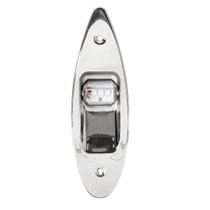Luz De Navegação Olho De Tubarão Em Aço Inox Boreste 12v Luz De Navegação Olho De Tubarão Em Aço Inox Boreste 12v