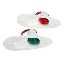 Luz De Navegação Olho De Tubarão Em Led 12V 1 Milha Lancha