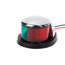Luz De Navegação Para Proa Bicolor Aço Inox Em Led Bb/be Luz De Navegação Para Proa Bicolor Aço Inox Em Led Bb/be