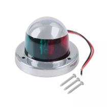 Luz De Navegação Proa Bicolor Bombordo Boreste Inox 12v LED Luz De Navegação Proa Bicolor Bombordo Boreste Inox 12v LED