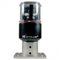Luz De Navegação Tope De Mastro Nav XXI Plus LED Preta Optolamp