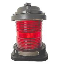 Luz De Navegação Vermelha 360 Corpo em ABS Preto 12/24v Luz De Navegação Vermelha 360 Corpo em ABS Preto 12/24v