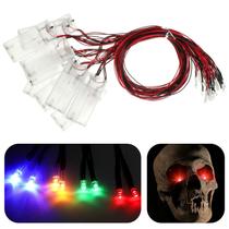 Luz de olhos LED brilhante para máscara, fantasia de Halloween Xuhal