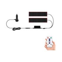 Luz De Painel LED Pixel Para Caminhão E Carro 12V 24V Com Controle Remoto, Iluminação Flexível E