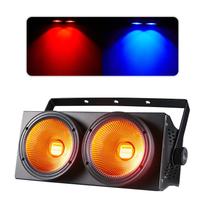 Luz de palco COB Par DJXFLI 2x100W RGBWAUV DMX 250W 90-240V