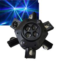 Luz de Palco Moving Head 150W RGB DMX Led Mini Moving DJ 22 Canais Show Palco Banda Evento Festa Laser Movimento Rotativo Strobo Iluminaçao